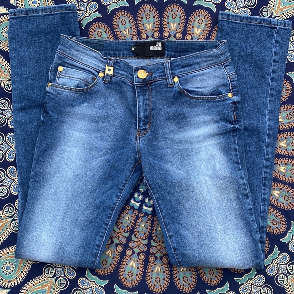 Love Moschino Low Rise Skinny Jean - 26